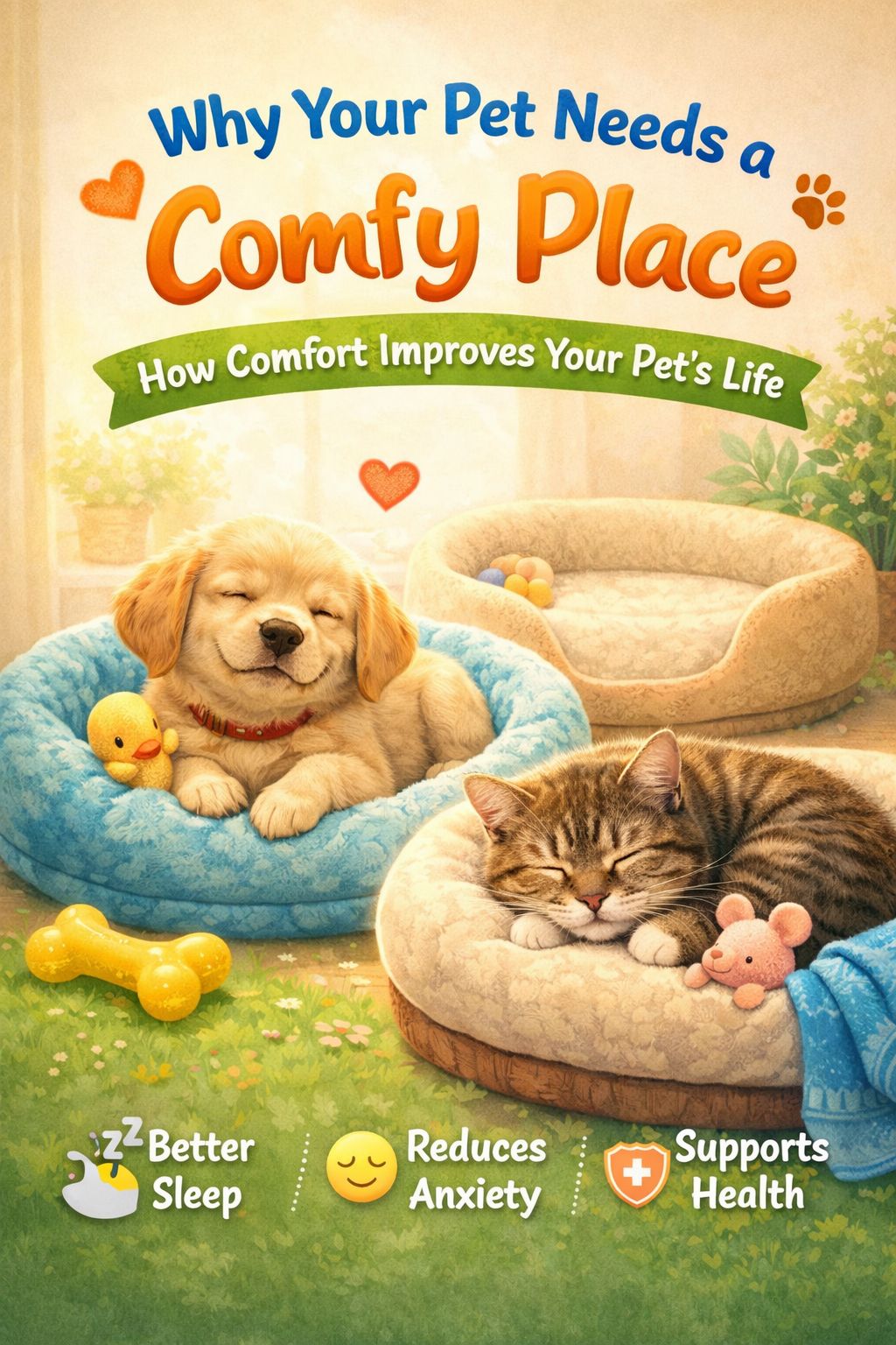 Why Your Pet Needs a Comfy Place