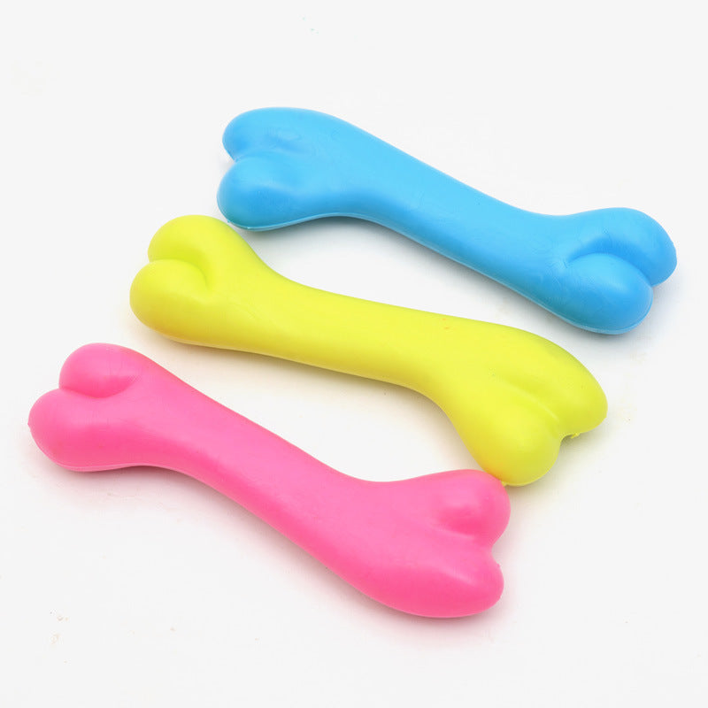 Pet Toys, Rubber Bite Resistant Toys, Dog Bone Type