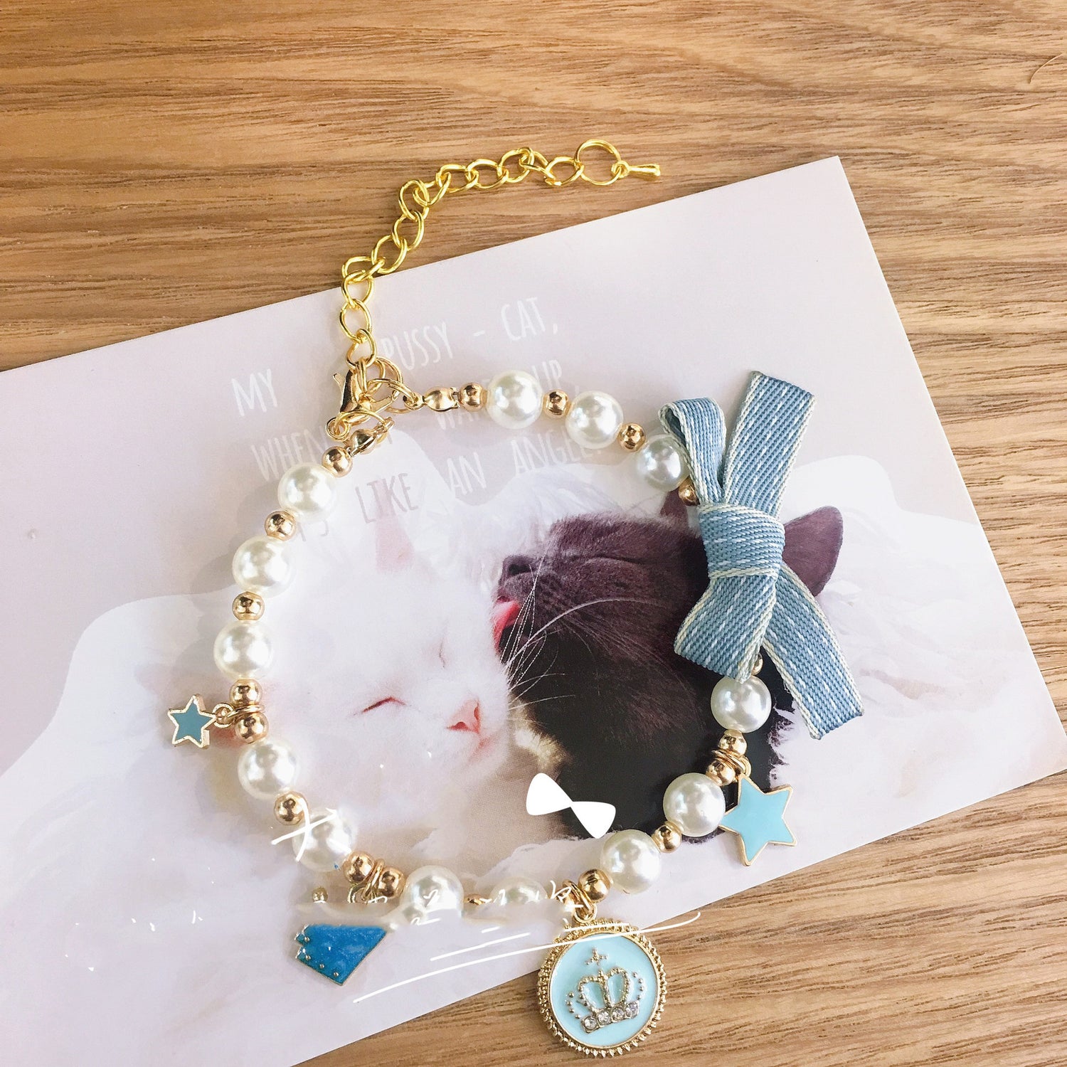 Pet Year's Jewelry Collar Bell Pendant Bowknot