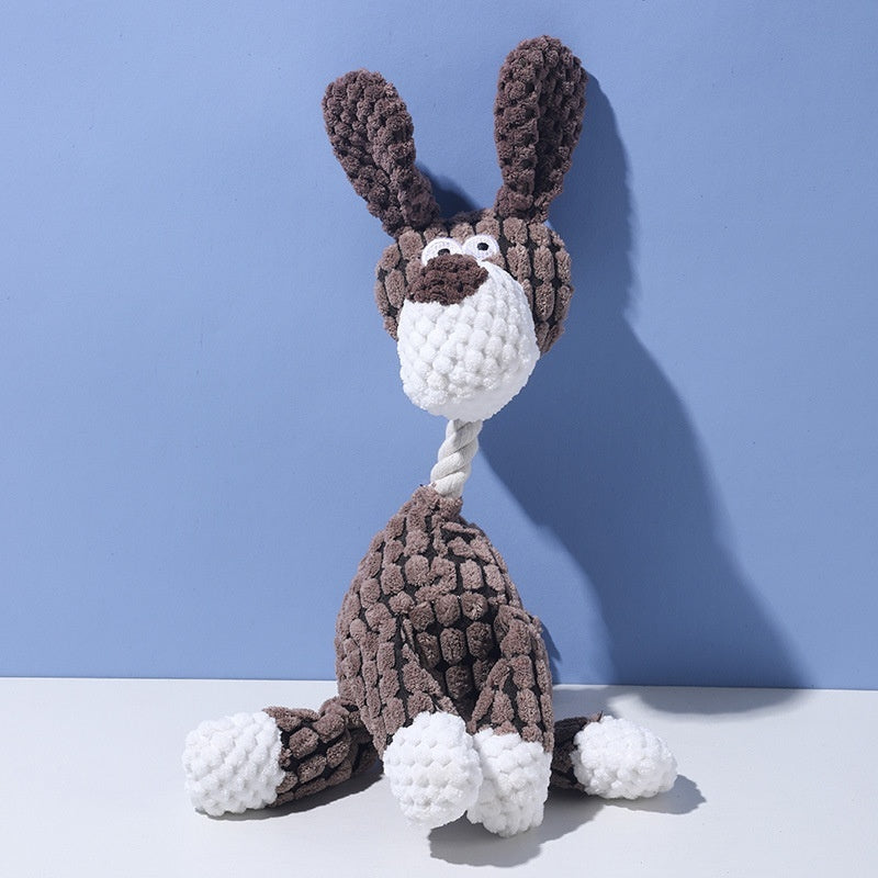 Pet Toy Dog Bite Sound Toy Plush Interactive