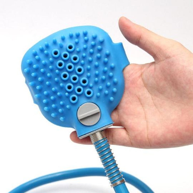 Pet Bathing Tool Comfortable Massager Shower Tool Cleaning Washing Bath Sprayers Dog Brush Pet Supplies