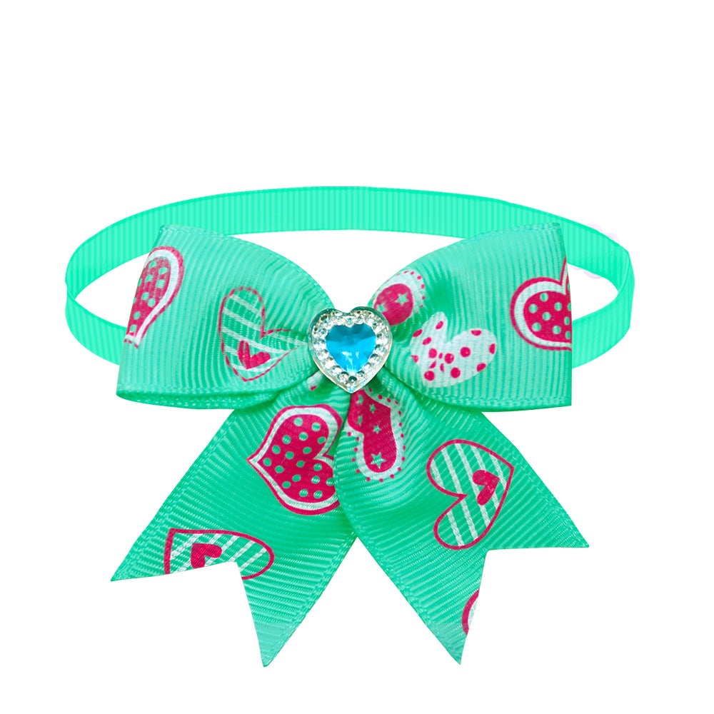 Pet Love Diamond Bow Tie Bow Tie Accessories
