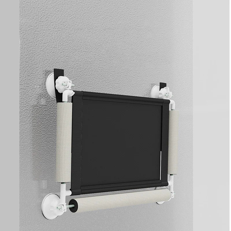 Suction Cup Cat Hammock Foldable Hammock Hanging Cat Nest Cat Bed Balcony Window Glass Cat Hammock