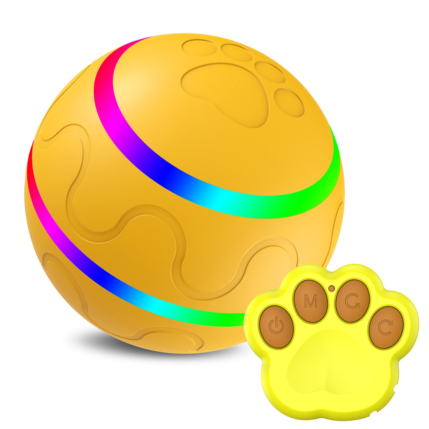 Pet Cat Wicked Ball Toy Intelligent Ball USB Cat Toys Self Rotating Ball Automatic Rotation Ball