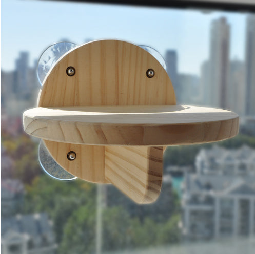 Pine Solid Wood DIY Cat Climbing Frame Cat Wall Hanging