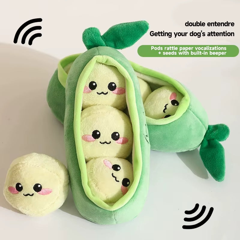 Interactive Squeaky Dog Toys For Puppies - Boredom Buster Chew Toys For Corgi & Small Breeds, Durable Enrichment Sniffing