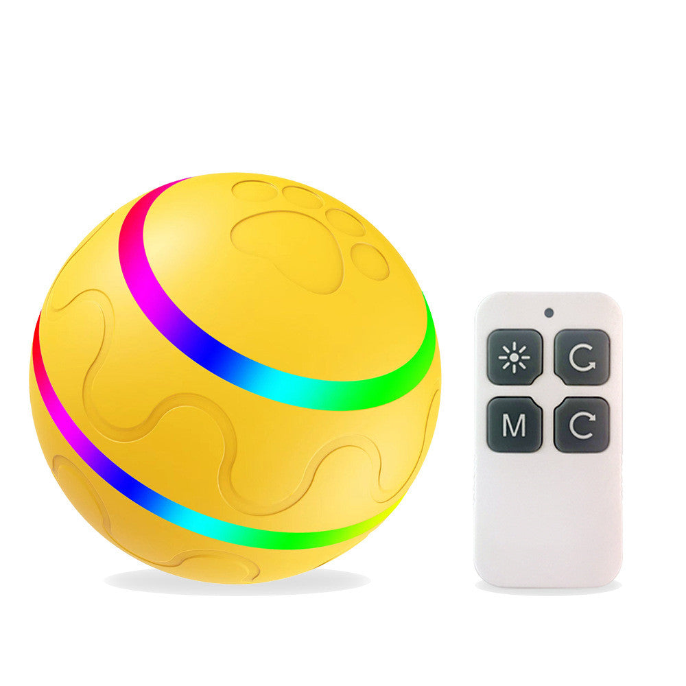 Pet Cat Wicked Ball Toy Intelligent Ball USB Cat Toys Self Rotating Ball Automatic Rotation Ball