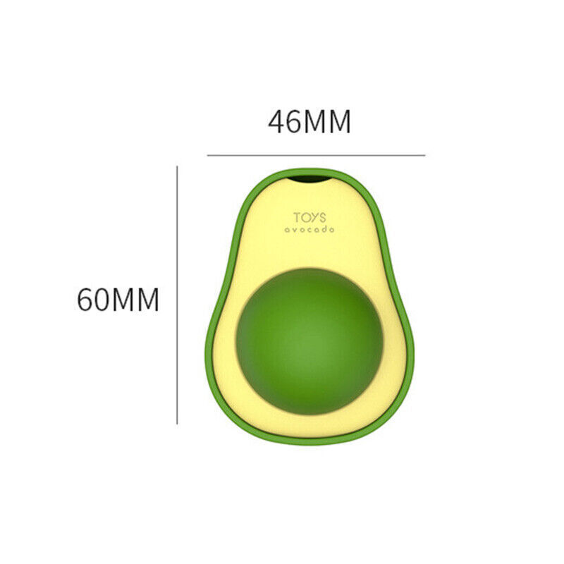Cute Avocado Catnip Toys Cat Teeth Cleaning Toy Cat Supplies Catnip Mini Cat Treat Toys Interactive Pet Toys Pet Products Pet Avocado Ball Cute Funny