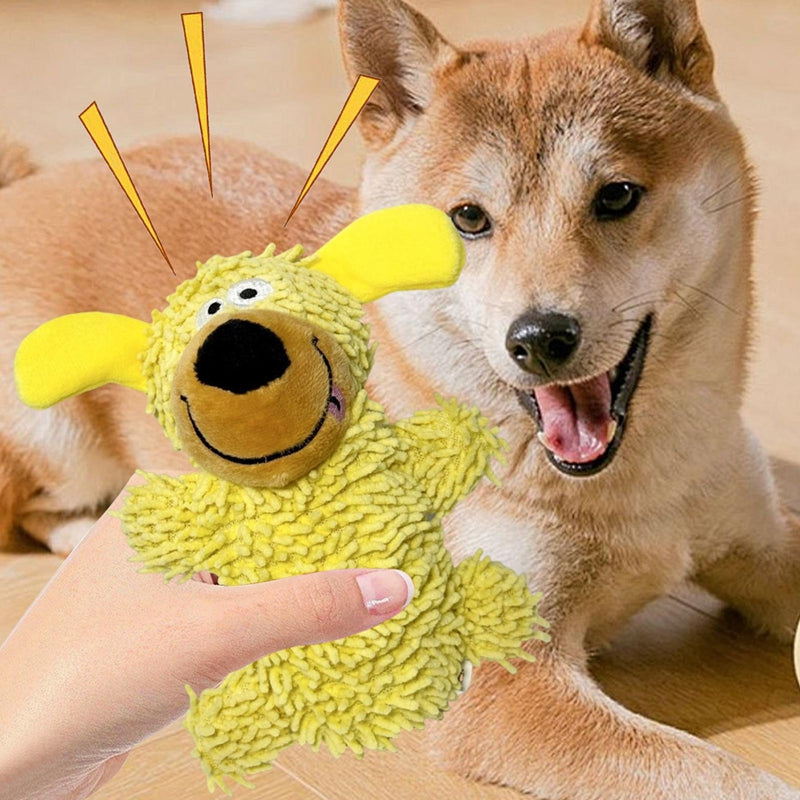 Squeaky Toys For Dogs Plush Puppy Squeaky Toys For Small Dogs Soft Doll Puppy Accessories For Medium Large Breed Teething