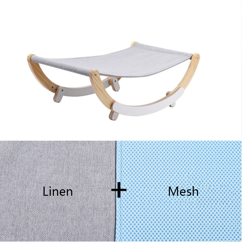 Solid wood cat shaker