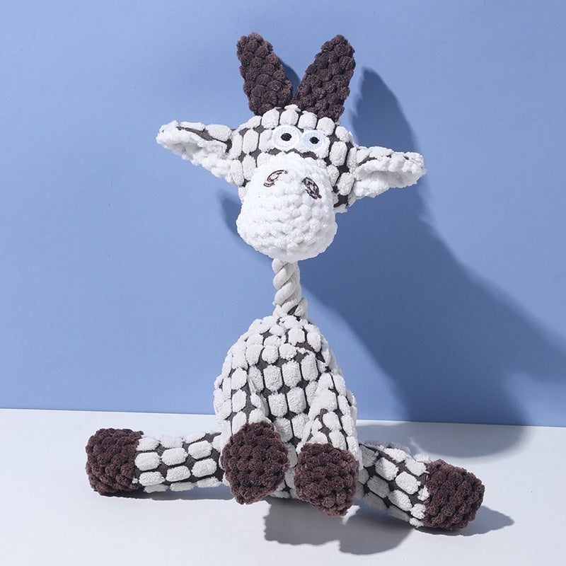 Pet Toy Dog Bite Sound Toy Plush Interactive