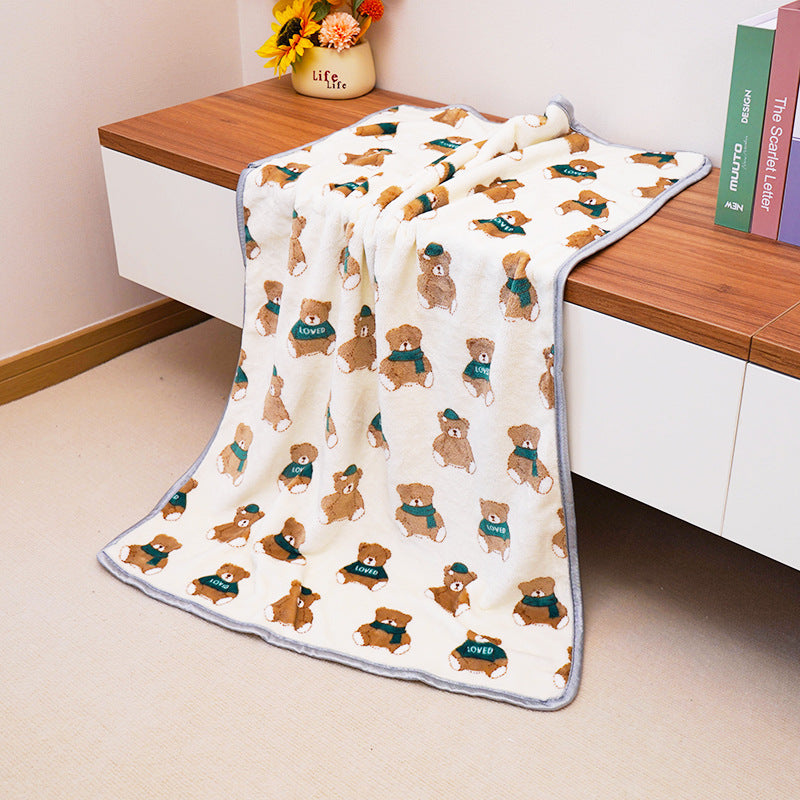 Pet Blanket Warm Dog Sleep Pad Warm Bed Sheet Soft And Comfortable Cat Cover Bed Sheet Pet Accessories