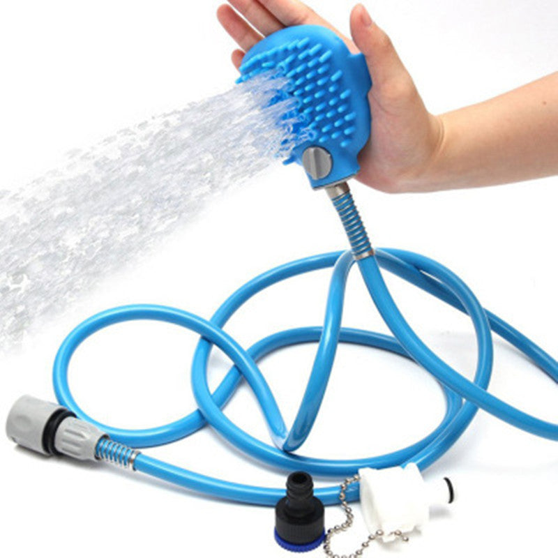 Pet Bathing Tool Comfortable Massager Shower Tool Cleaning Washing Bath Sprayers Dog Brush Pet Supplies