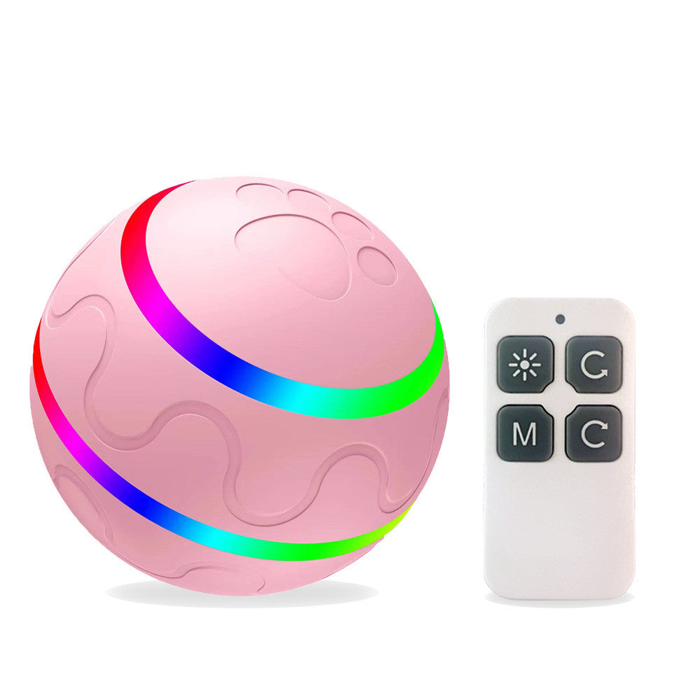 Pet Cat Wicked Ball Toy Intelligent Ball USB Cat Toys Self Rotating Ball Automatic Rotation Ball