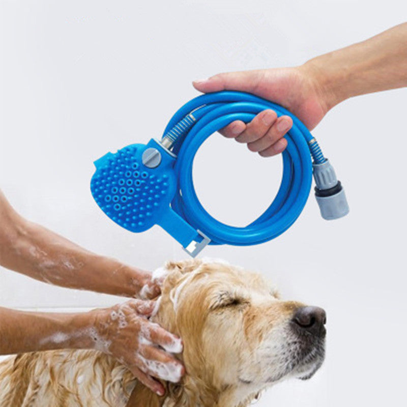 Pet Bathing Tool Comfortable Massager Shower Tool Cleaning Washing Bath Sprayers Dog Brush Pet Supplies