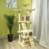 Large Cat Climbing Frame Toy Grab Column Grinding Claw Multi-layer Jumping Platform