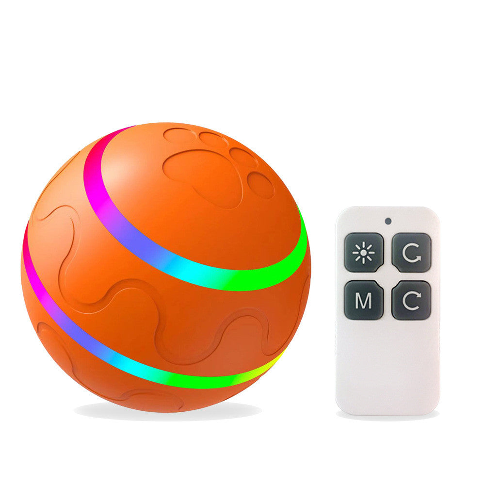 Pet Cat Wicked Ball Toy Intelligent Ball USB Cat Toys Self Rotating Ball Automatic Rotation Ball