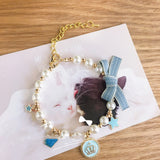 Pet Year's Jewelry Collar Bell Pendant Bowknot