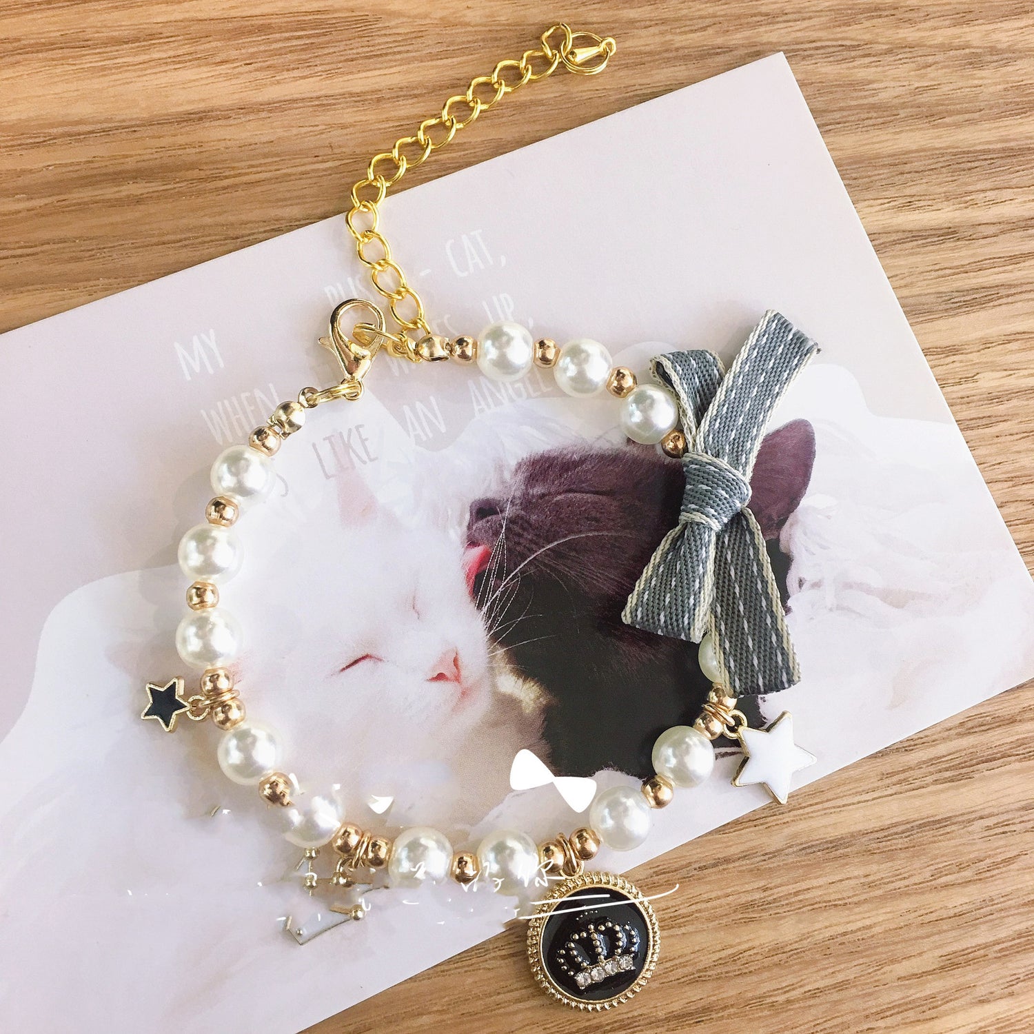 Pet Year's Jewelry Collar Bell Pendant Bowknot