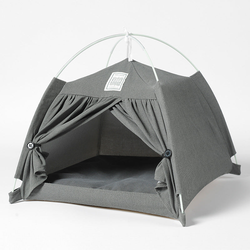 Summer Style Removable Cotton And Linen Tent Nest