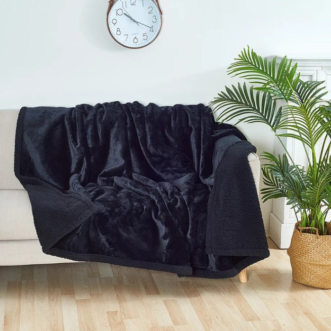 Pet Sofa Cushion Dog Bed Short Plush Carpet Waterproof Couple Blanket