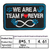 Pet Dog Accessories Embroidered Velcro Pet Clothing Decorative Sticker Computer Embroidery Chapter