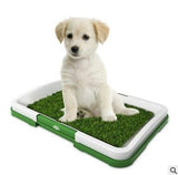 Flat Pet Toilet Dog Potty With Lawn Trumpet