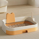 Pet Dog Toilet Portable Puppy Potty Tray Pet Litter Pan Dog Potty Pan Indoor Dog Potty Tray Puppy Training Tray Pet Accessories