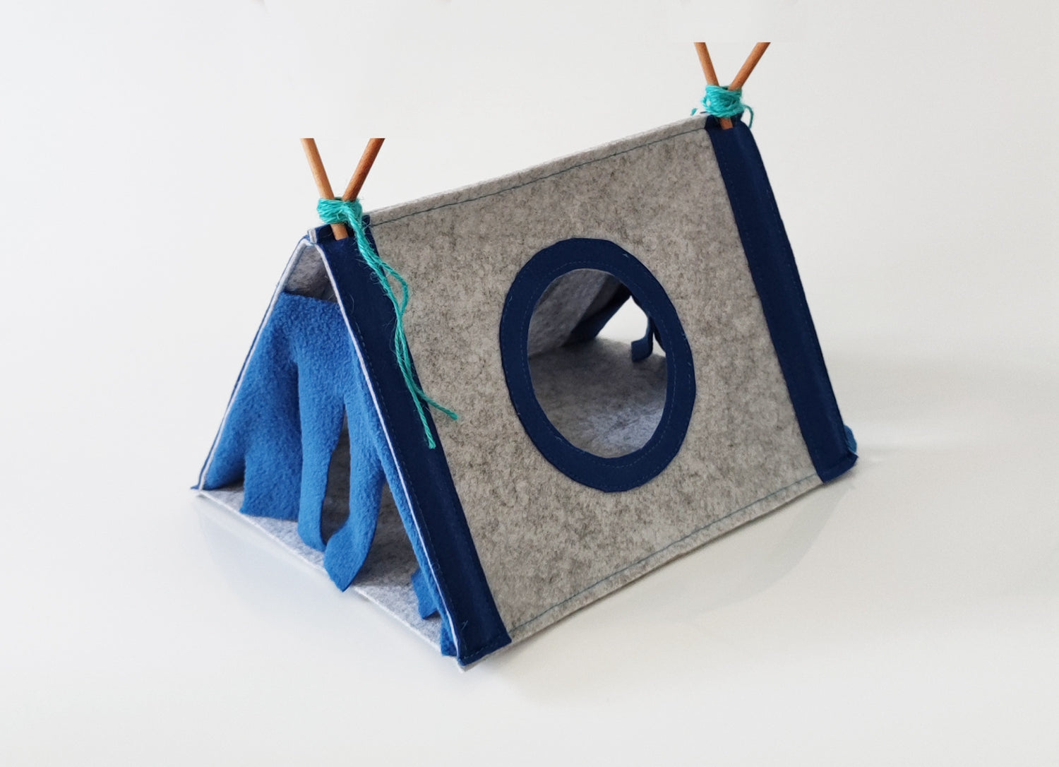 Small Pet Rabbit Nest Hamster Corner House Tent