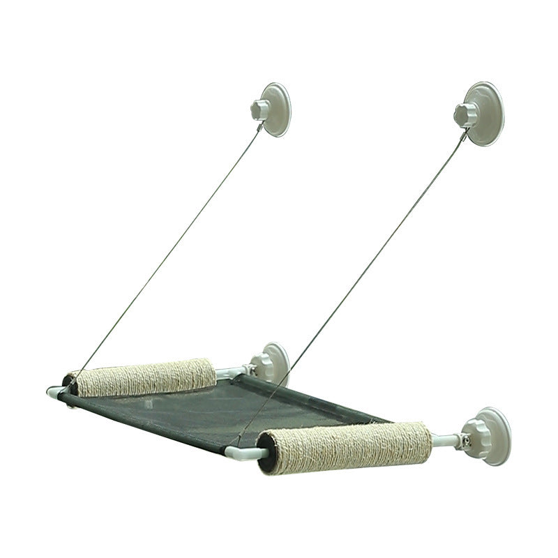 Suction Cup Cat Hammock Foldable Hammock Hanging Cat Nest Cat Bed Balcony Window Glass Cat Hammock
