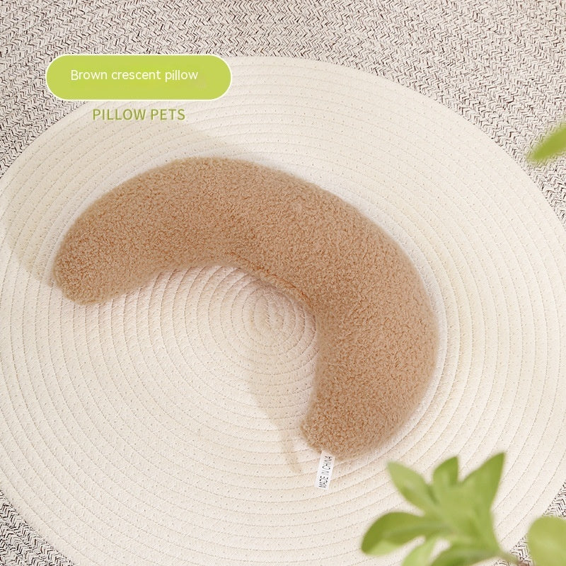 Pet Supplies Soft For Cats And Dogs Pillow Crescent Type