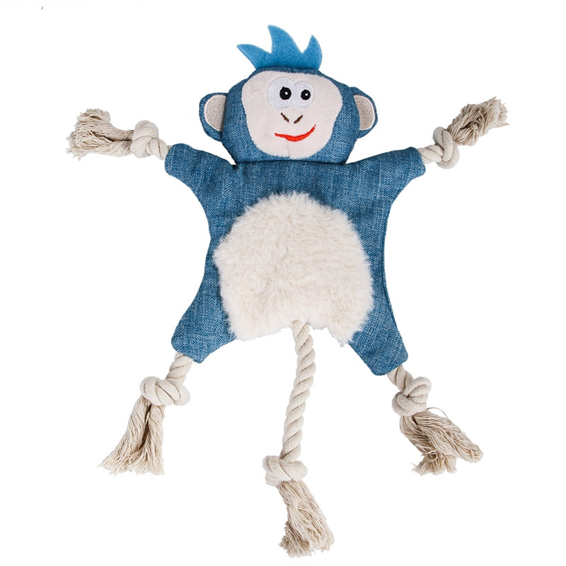 Dog Toys, Stuffed, Chewing, Plush, Squeaky Animal Pet Toys, Puppy, Fox, Squirrel, Dog, Cat, Chewing, Squeaky Toys, Pet Supplies