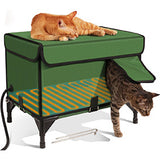 Outdoor Heating Insulation Cat Delivery Room Foldable Cat Cage