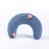 U-shaped Cat Toy Pillow To Protect Cervical Vertebra Pet Sleeping Pillow Soft Sounding Deep Sleep