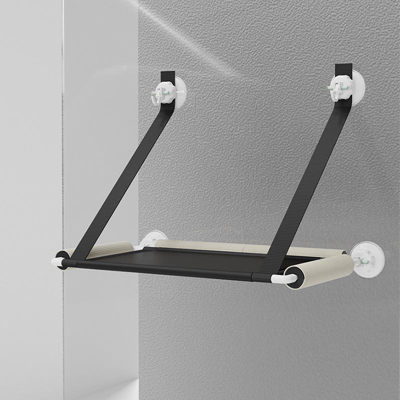 Suction Cup Cat Hammock Foldable Hammock Hanging Cat Nest Cat Bed Balcony Window Glass Cat Hammock