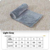 Summer Coral Fleece Blanket For Dogs Sleeping Pets