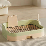 Pet Dog Toilet Portable Puppy Potty Tray Pet Litter Pan Dog Potty Pan Indoor Dog Potty Tray Puppy Training Tray Pet Accessories