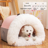 Splice Portable Pet Nest Portable Autumn And Winter Warm Dog Nest Moisture-proof Long Fur Cat Nest Cross Border Pet Nest