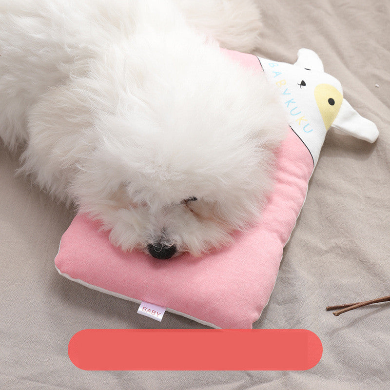 Teddy Dog Bed Bedding Cartoon Cat Sleeping Mat