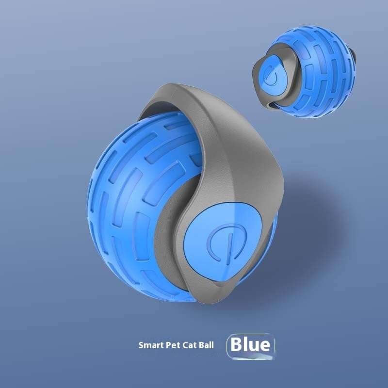 Interactive Cat Toys Ball Auto Electric Rolling Ball Toys For Cat Kitty Pets Smart Automatic Teaser USB Rechargeable Cat Toy Pet Products