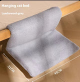 Plush L-shaped Cat Hammock Hanging Cat Nest Pet Products