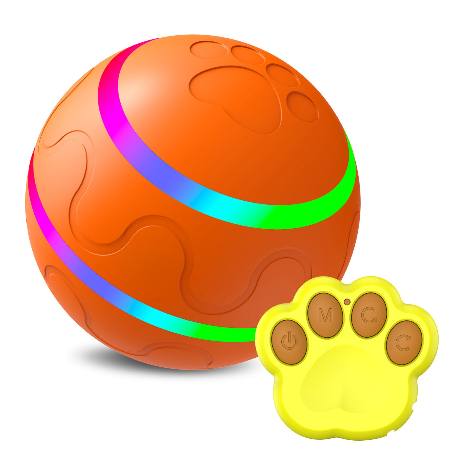 Pet Cat Wicked Ball Toy Intelligent Ball USB Cat Toys Self Rotating Ball Automatic Rotation Ball