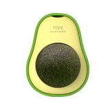 Cute Avocado Catnip Toys Cat Teeth Cleaning Toy Cat Supplies Catnip Mini Cat Treat Toys Interactive Pet Toys Pet Products Pet Avocado Ball Cute Funny