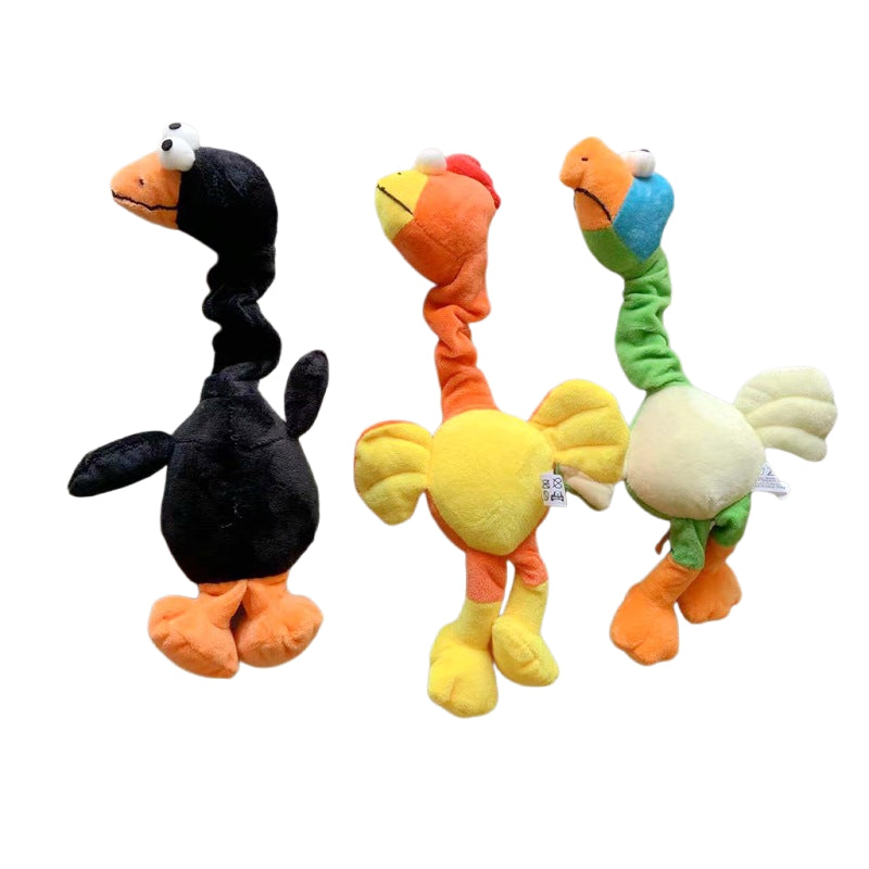 Pets Dog Toys Screaming Chicken Sound Toy Puppy Bite Resistant Chew Toy Interactive Squeaky Dog Toy Puppy Dog Accessories