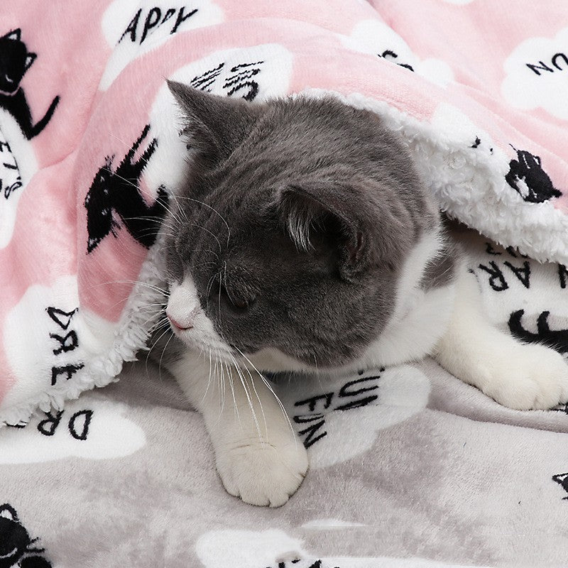 Pet Cotton Pad Thickened To Keep Dogs And Cats Warm