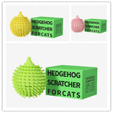 Pet Toy Hedgehog Cat Corner Tickler Cat Mint Hair Remover Cat Toy Supplies Cat Toys Cat Massage Ball